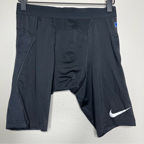 Nike Pro MLB Men Leggings Shorts Hyperstrong Compression Black Large Football - Picture 1 of 6
